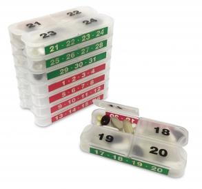 70746 31 Day Smart Pack Mini Pill Organizer