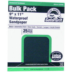 Industries 3280 9 x 11 in. Sandpaper Sili Cab 600 Pack Of 25