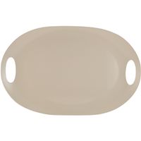 Inc 165013i Tray Oval Cabin - Warm Gray Pack Of 6