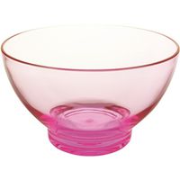 Inc 165311i Large Bowl, Acrylic - Bright Pink Pack Of 6