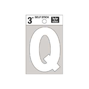 UPC 029069305277 product image for Hy-Ko Products 30527 3 in. Vinyl White Letter House Q | upcitemdb.com