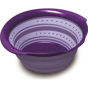 Home Products, 41054 Colander Jumbo Collapsible 6 Quarts Pack Of 3