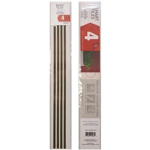 Inc Se1077-4 18 In. Peel & Stick Smart Edge, Ambra Pack Of 24