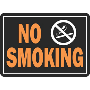 Hy-ko Products 811 Sign No Smoking 10 X 14 In. Aluminum Pack Of 12
