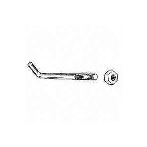 Nail 1/2 X 8 Anchor Bolt 0.5 X 8 In. Steel Pack Of 50
