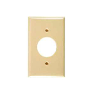 Wiring 5131v-box Single Outlet Wall Plate, Nylon - Ivory Pack Of 15