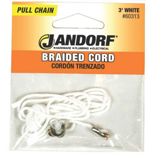 Specialty Hardw 60313 Braid Pull Chain Cord With Bell, 3 Ft.