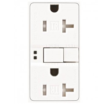 Wiring Trsgf20w 20-amp White Decorator Gfci Electrical Outlets, White