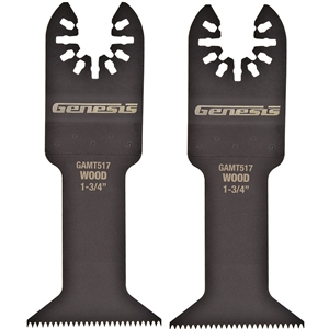 Gamt517-2 1.75 In. Coarse Tooth Flush Cut Universal Fit Blades