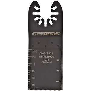 Gamt521 1.38 In. Bi-metal Flush Cut Universal Fit Blade
