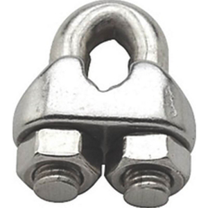 Mfg 260s-1/16 Cable Clamp Wire Stainless Steel 0.06 In.