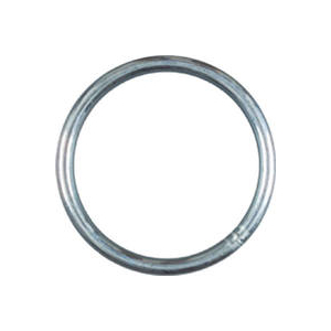 Hardware N223-164 No. 2 X 2.5 In. Zinc Plated Ring