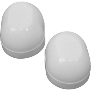 Wide Sourcing Pmb-476 Toilet Bolt Cap, Oval, White