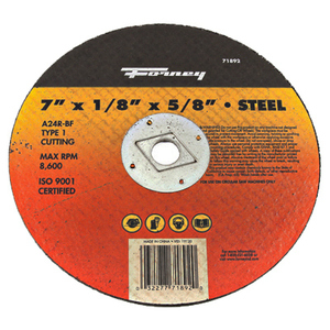 Industries Inc 71892 Wheel Cutoff Type 1 7 X 0.13 X 0.63 In.