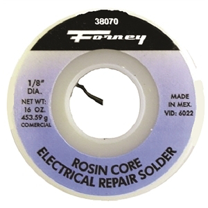 Industries Inc 38070 Solder 0.13 In. Rosin Core 1 Lbs.