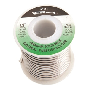 Industries Inc 38111 Solder 0.13 In. 50 & 50 Solidwire