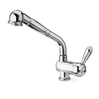 64pw566ant Single Handle Pull-out Spray Kitchen Faucet - Brushed Nickel
