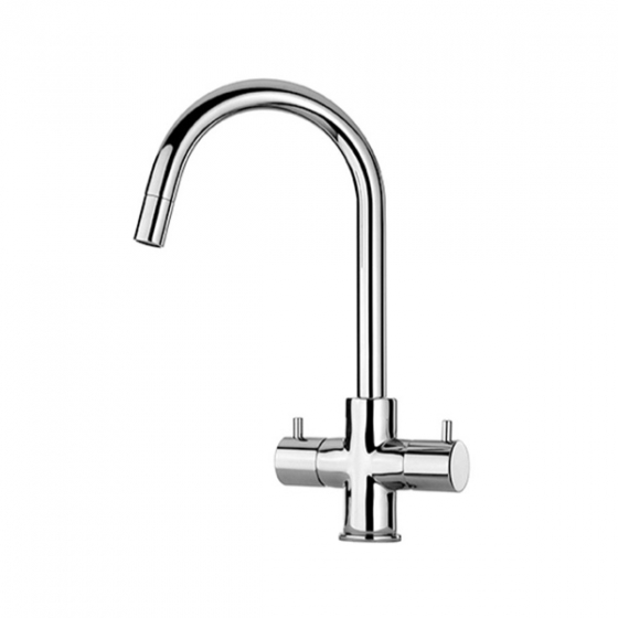 78cr491 Two Handle Pull-down Kitchen Faucet - Chrome