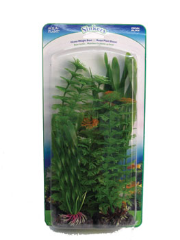 Penn Plax Pvp1h Aqua Plant Variety Value Pack - Green