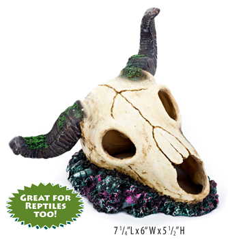 Penn Plax RR1066 Ram Skull Aquariums Decor