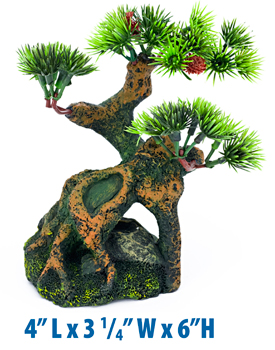 Bonsai Tree Aquarium Ornament - Small