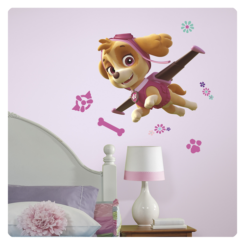 Paw Patrol Skye Peel And Stick Giant Wall Decals