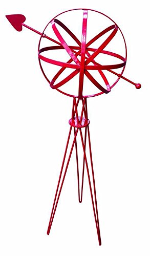 Rome 1323-r Sphere With Hairpin Base - Red