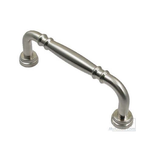 973sn 6 In. Center Double Knuckle Pull, Satin Nickel