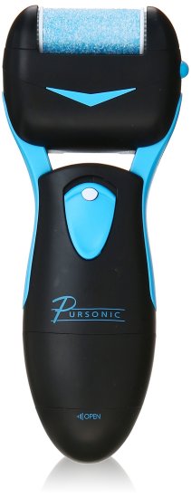 Cr360bk Battery Operated Callus Remover With Cartridge Rollers Black