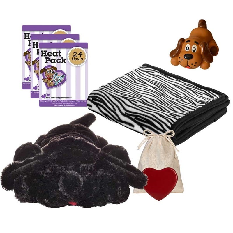 UPC 656402303012 product image for SnuggleMe Pet Products KIT201 Smart Pet Love New Puppy Starter Kit Black | upcitemdb.com