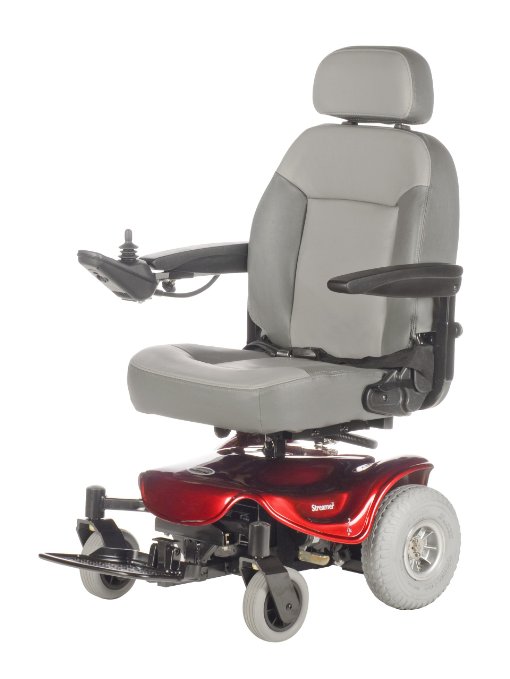888wnllhd-red Runner Power Chair With 14 In. Wheel