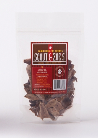 Scout & Zoes 6767 Lamb Lung Cat Treats