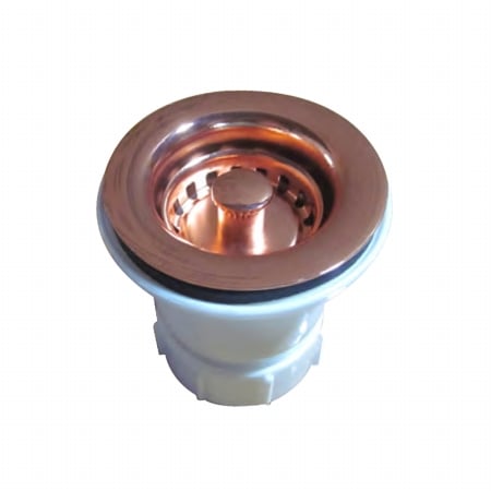 Whitehaus Wc2bask-co 2 In. Basket Strainer - Polished Copper