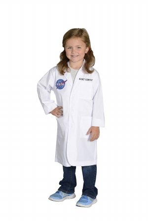Aeromax Lrs-68 Junior Rocket Scientist Lab Coat Age 6 To 4 Years