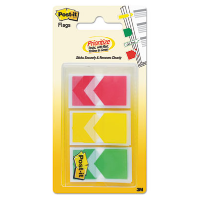 -commercial Tape Div 682arrryg 1 In. Arrow Flags - Red, Yellow & Green