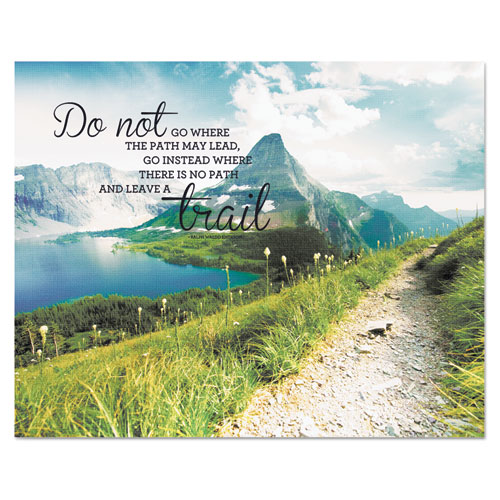 78092 Leave A Trail Vintage Canvas Motivational Print, 22 X 28 In.