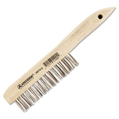 387ss Stainless Steel Shoe Handle Brush - 4 X 16 In.