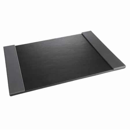 24 X 19 Monticello Desk Pad With Fold-out Sides, Black