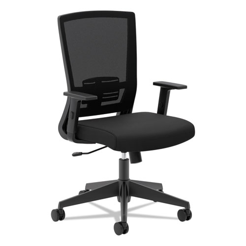 Vl541lh10 Mesh High-back Task Chair With Arms, Black