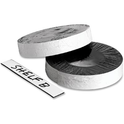 Magnetic Label Tape 50&apos; X 1 White (66151)