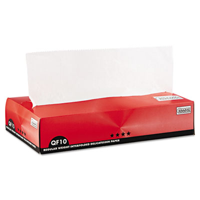 011010 Qf10 Inter Folded Dry Wax Paper - White