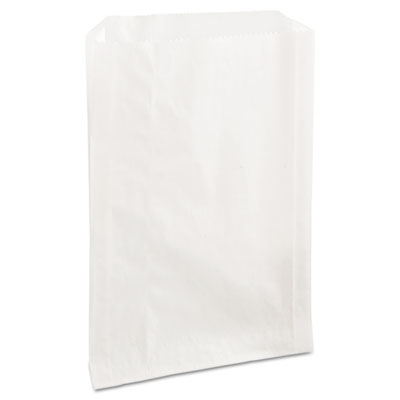 300422 Pb25 Grease-resistant Sandwich Bags - White
