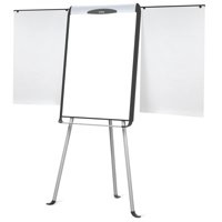 Bi-silque Visual Communication Products Ea23066720 Tripod Extension Bar Magnetic Dry-erase Easel, 39-72 In. H, Black & Silver
