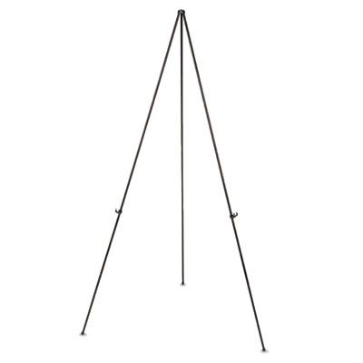 Bi-silque Visual Communication Products Flx04201mv Instant Easel, 61.5 In., Black, Steel