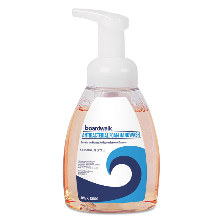 8600 Antibacterial Foam Hand Soap, Fruity, 7.5 Oz. Pump Bottle