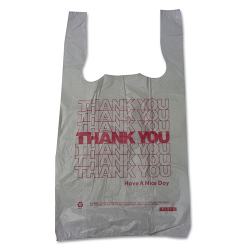 6415thyou Plastic Thank-you T-sack