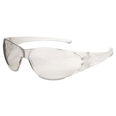 Crews Ck110af Checkmate Safety Glasses, Clear Temple, Clear Lens, Anti Fog