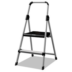 Davidson Ladder Bxl226002 Aluminum Step Stool Ladder, 18.5 W X 23.5 Spread X 38.5 H