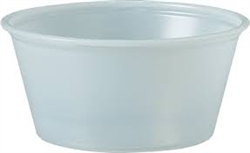 Dcc P325n Translucent Polystyrene Souffle Cup - 3.25 Oz.