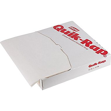 891255 Quirk-rap Grease-resistant Waxed Sandwich Paper, 15 X 16, Opaque White